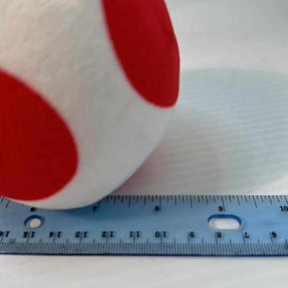 Nintendo Super Mario Plush Toad Stuffed Toy Gift Super Mario Bros 8 Inch Height - Picture 6 of 6